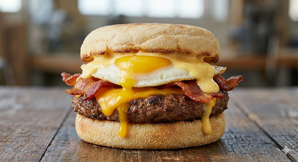 Le Egg Burger